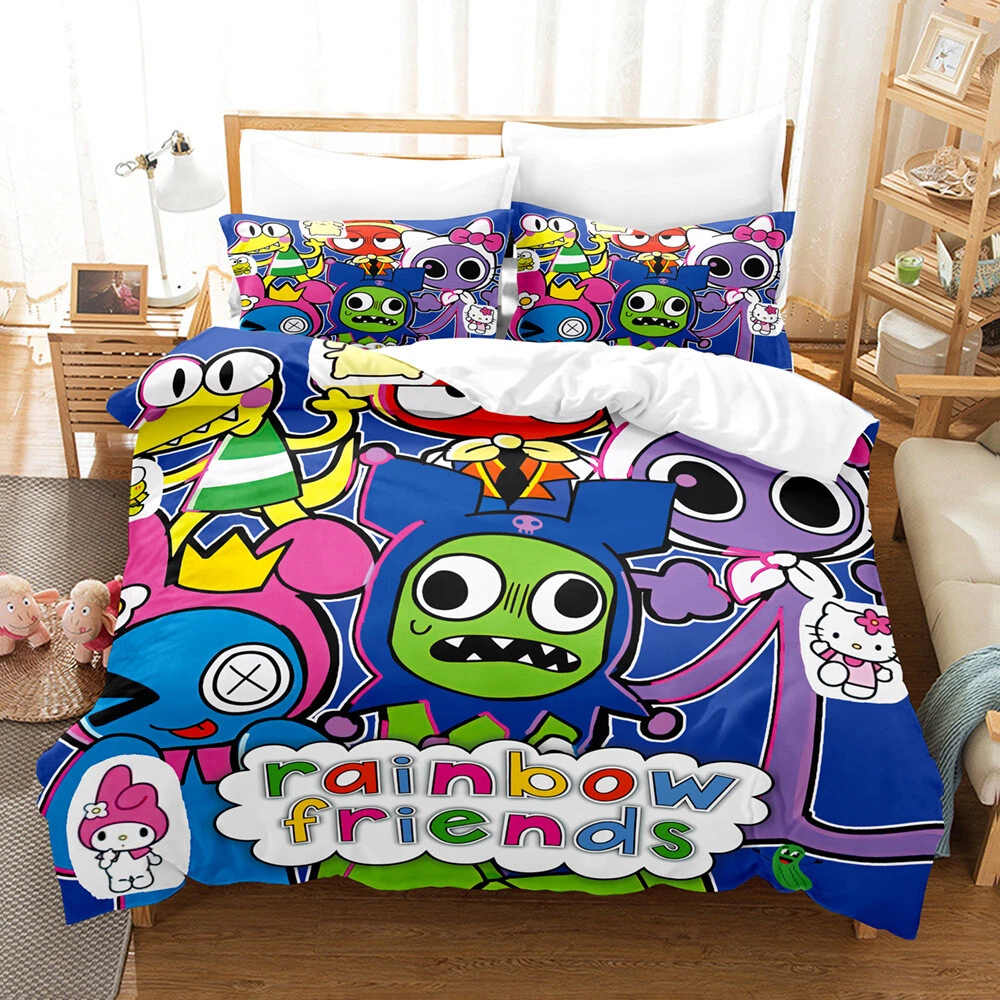 Rainbow Friends Collection Bedding Set