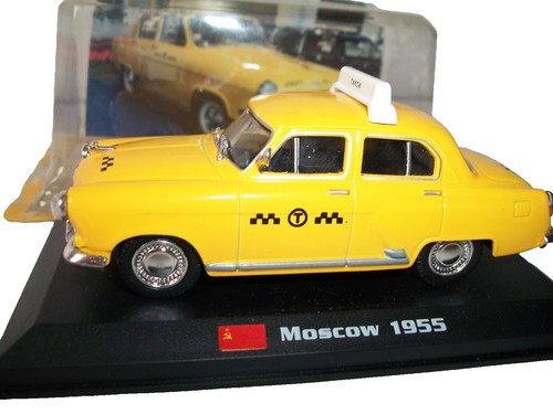 VOLGA Taxi SCALE 1:43 Soviet Miniature Car Used From Japan | eBay