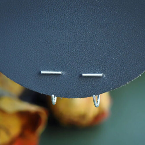 Shiny 925 Sterling Silver Simple Plain Huggie Hoop Circle Earrings Women Gift UK - Picture 3 of 7