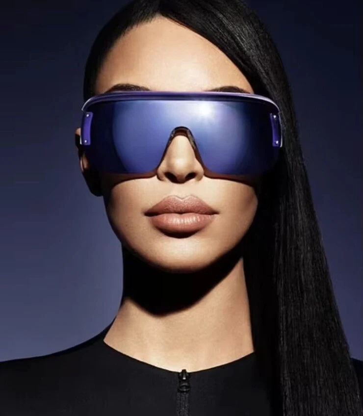 Совершенно Couture щит солнцезащитные очки стиль Париж знаменитости Кардашьян моды дизайн