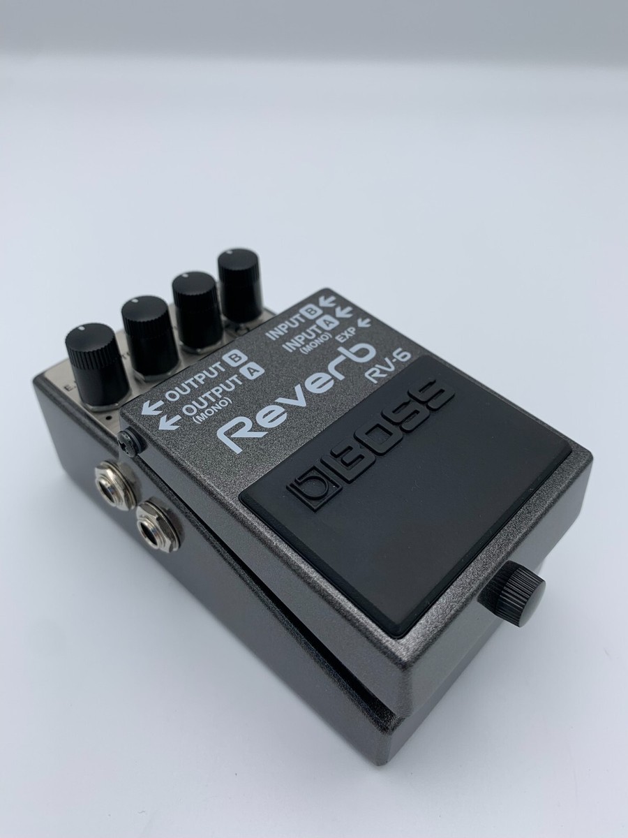 Boss RV-6 Digital Delay Reverb Guitar Effects Pedal Used