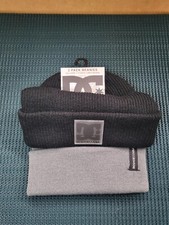 DC Shoes 2 Pack Beanie Mens Black Fleece Lined / Grey -One Size
