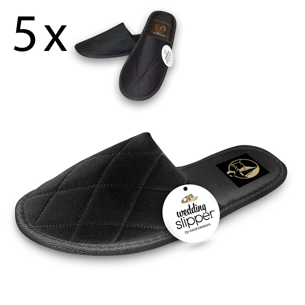 Westside Gästehausschuhe Riesenpantoffel  5 Paar versch. Größen und Farben