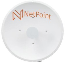 NetPoint NP1 2FT 30dBi 4.9 - 6.4GHz Parabolic Directional Antenna W/ RP-SMA cabl