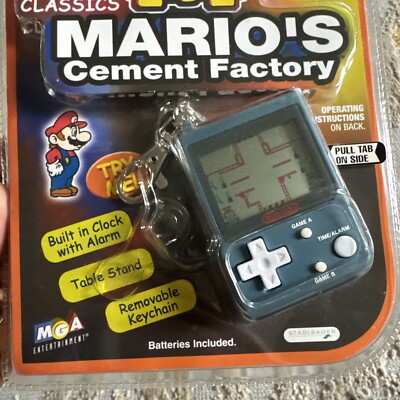 マリオ セメントファクトリー　ゲームウォッチ　ミニクラシックス ゲームウォッチ ミニクラシックス マリオズ・セメント