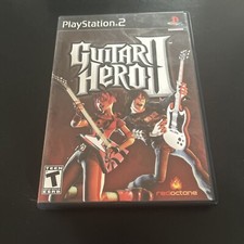 CIB Guitar Hero II (Sony PlayStation 2 PS2, 2006) Complete *TESTED*