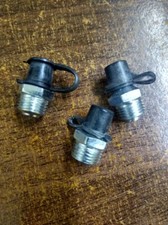 50 x 1/8" PROSTE SUTKI SMARU.BSP / GAZ czarne nakrętki