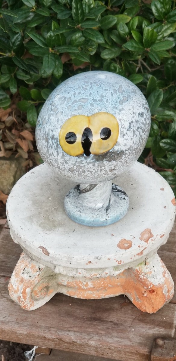 Iittala OIVA TOIKKA, Art Glass Bird, Helmipöllö, Tengmalm's Iittala OIVA TOIKKA, Art Glass Bird, Helmipöllö, Tengmalm's