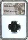 QUINTILLUS AD 270 - BI DOUBLE DENARIUS - NGC VF - FREE SHIP! — photo 1