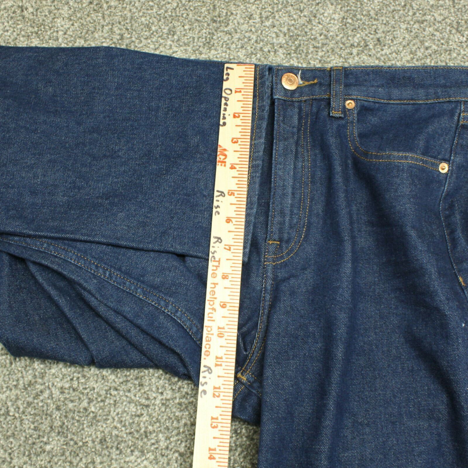 Tommy Jeans TJ 1990 Women's Straight Cropped Stretch Denim Jeans Blue Size  28/32