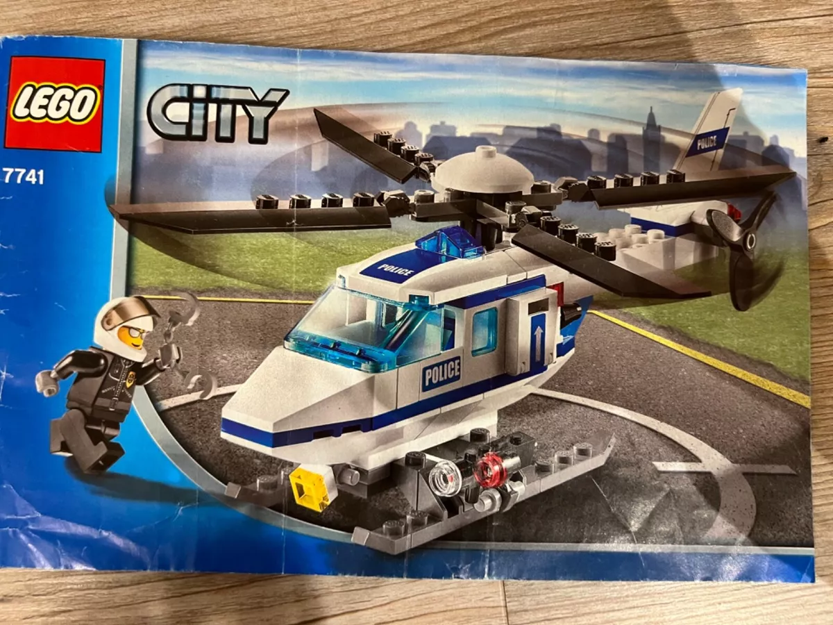 Lego police sale chopper