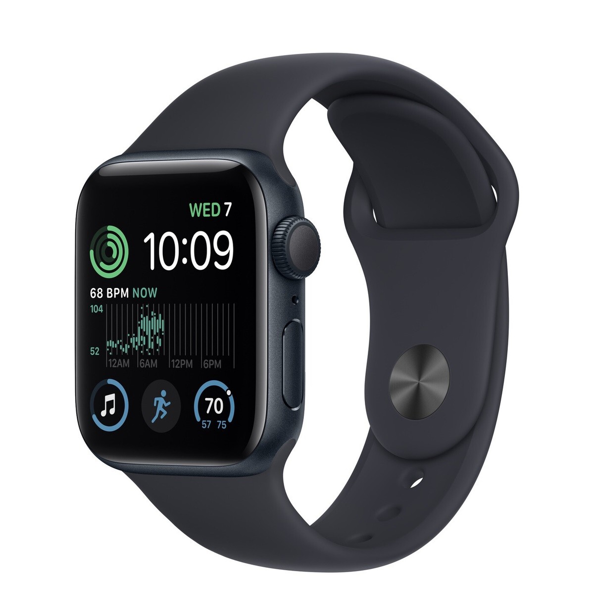 その他 Apple WatchSE 40mm Apple Watch SE (2022) 40mm Midnight Aluminum Case with Sport Band