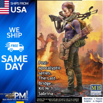 Masterbox 1:24 Scale Model Kit - "The Last Bridge, Kit No 1, Sabrina" - View #10