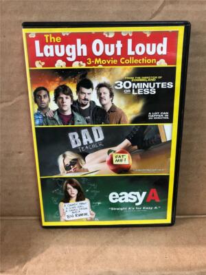30 Minutes Or Less/Bad Teacher/Easy A (DVD 2-Disc 2014 Widescreen)