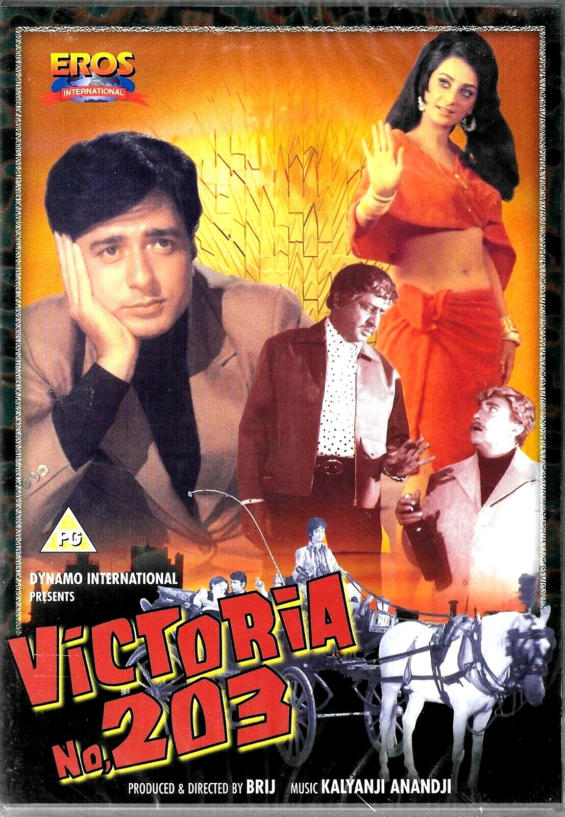 VICTORIA NO 203 - ASHOK KUMAR - SAIRA BANU - NEW BOLLYWOOD DVD - FREE UK POST