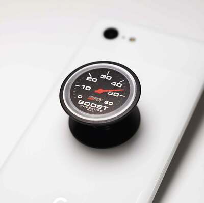 Precision Turbo Boost Gauge - Expandable Phone Grip Popper Holder