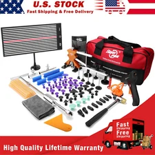 PDR Car Body Dent Puller Bridge Lifter Tool Paintless Hail Remover Repair Kit