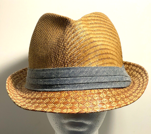 Genuine Lake of the Isles Straw Fedora 