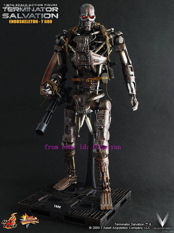 ターミネーター サルベーション エンドスケルトン T-600 1/6スケール Hot Toys Mms093 1/6 Terminator Salvation T600 Endoskeleton