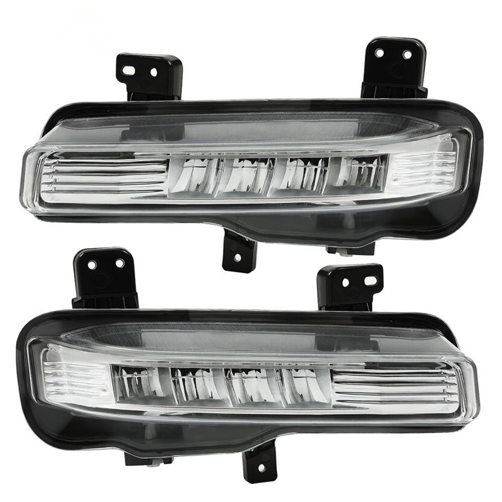 Pair Fog Light LED Driving Lamp For 20-24 Ford Explorer Limited ST-Line Platinum