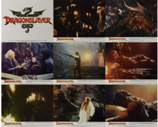 Dragonslayer Matthew Robbins Original UK Lobby Cards 1982