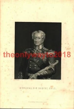 General Sir Robert Sale, Book Illustration (Print), c1890