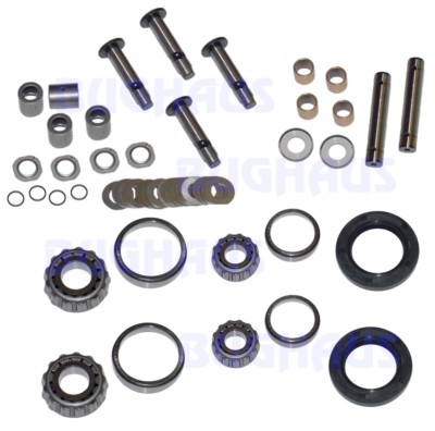 VW 56-65 KARMANN GHIA FRONT WHEEL BEARING & KING-LINK PIN KIT! OEM! FREE SHIP!