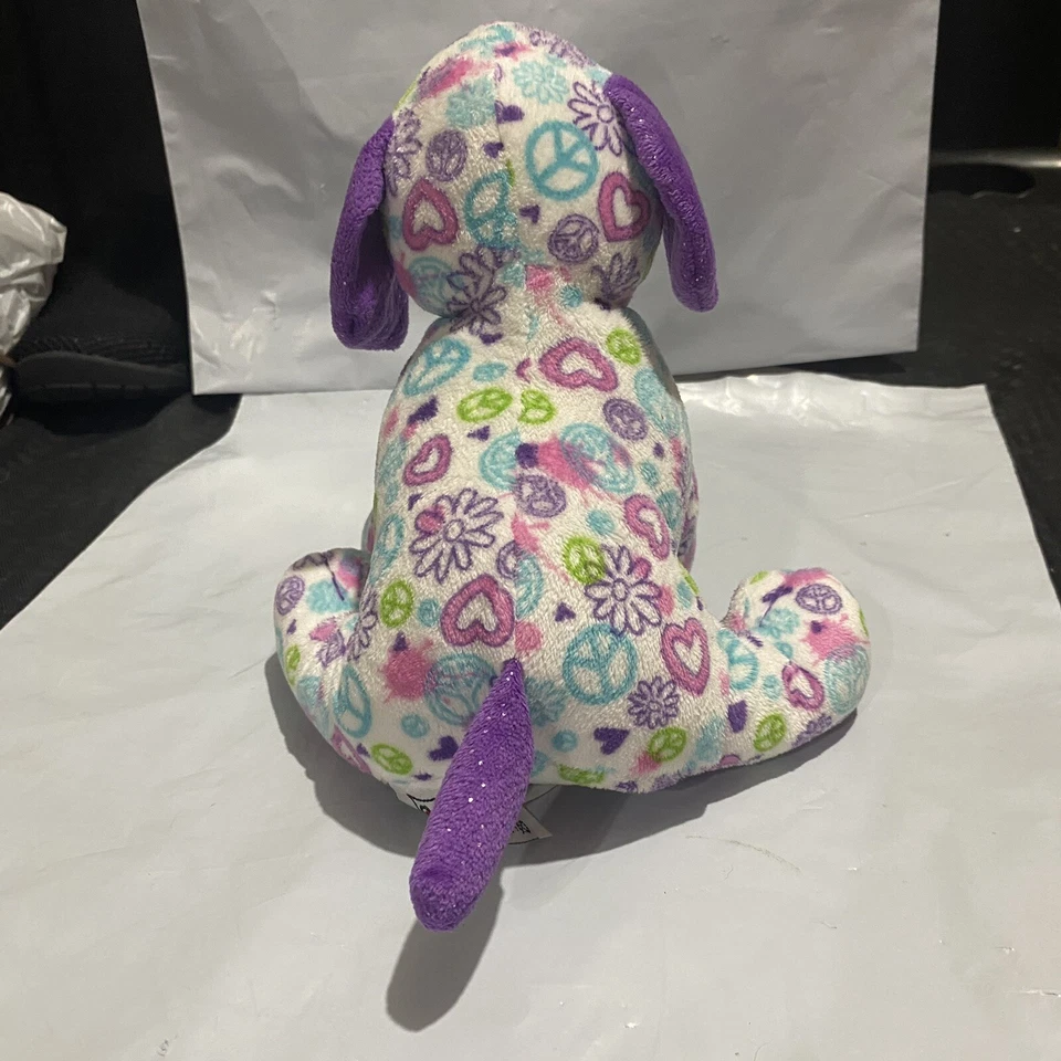 Webkinz Peace Out Puppy HM693 Ganz Pup Dog White No Code - Image 4 of 4