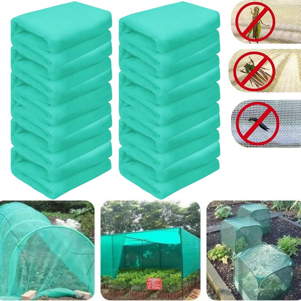 33~150ft Mosquito Garden Bug Insect Netting Barrier Bird Net Plant Protect Mesh - Image 2 of 4