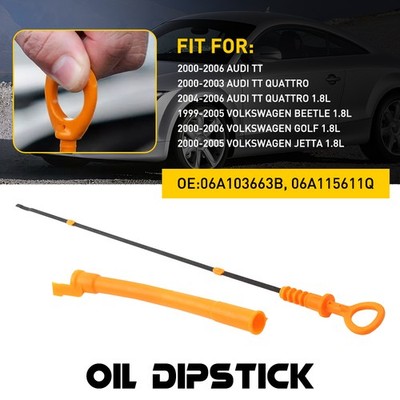 DipStick & Oil Dip Stick Tube Plastic For Audi TT Quattro VW Jetta Golf Beetle