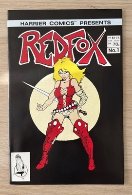 Red Fox #1 Harrier Comics Indie 1986 