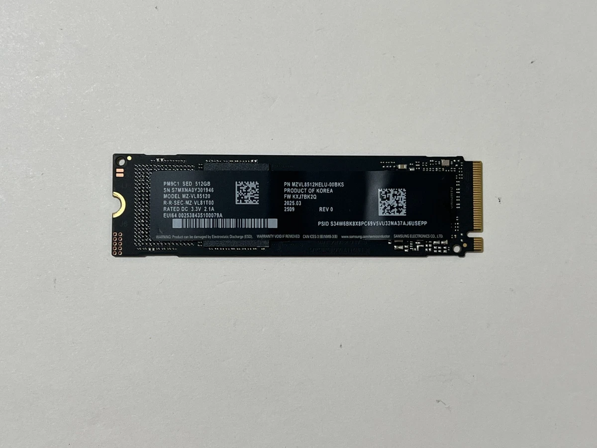 Samsung 512 GB Solid State Drives for sale | eBay