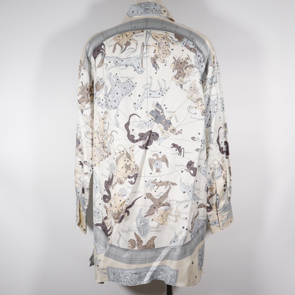 HERMES Constellation pattern Long sleeve shirt Ma… - image 3