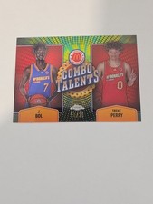 2024 Topps Chrome Mcdonald's J. Bol Trent Perry Combo Talents /25