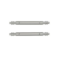2 PC 20MM SPRING BAR PIN FOR ROLEX GMT MASTER II 126710, 126710BLNR JUBILEE BAND