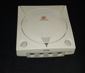 Sega Dreamcast Console With Controller