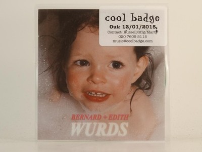 BERNARD + EDITH WURDS (H1) 1 Track Promo CD Single including Picture Sleeve BELL