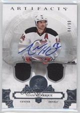 2017-18 Upper Deck Artifacts Silver Materials 84/99 Adam Henrique #1 Auto n7r