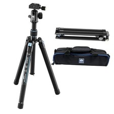 60" Carbon Fiber Tripod for Camera with 360 Panoramic Ball Head, Traveler X-