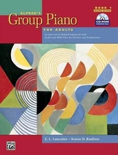 E L Lancaster Kenon D Renf Alfred's Group Piano For Adults 1 Studen (Paperback)