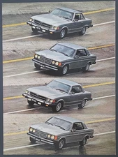 1978 2-Page PRINT AD Mercedes-Benz "THE COUPES" 280CE 450SLC 450SL 300CD