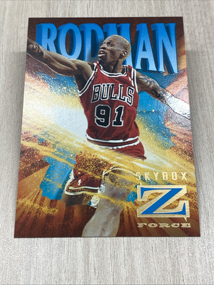 1996-97 Skybox Z-Force Dennis Rodman #25 - Vintage Rare
