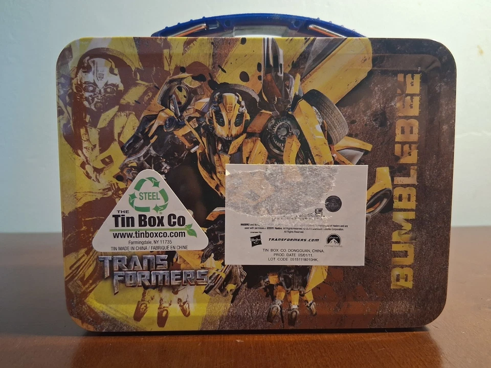 Transformers Optimus Prime & Bumblebee Tin Box Co. Collectible 2011 - Image 3 of 4