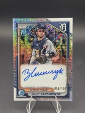 2024 Bowman Chrome - Prospect Autographs Brady Cerkownyk Choice Refractor /150
