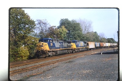 CSX 269, 674 Nov-12 Original 35mm Fuji Zug Foto Dia