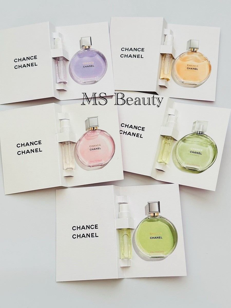 CHANEL CHANCE サンプルセット 2020 CHANEL CHANCE Perfume Collection Sample Vials Spray 1.5ml