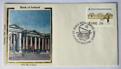 Ireland 1983 Bank Of Ireland EIRE First Day Cover Irish Stamps & Envelope FDC
