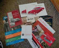 1946 52 53 54 55 56 57 58 59 Desoto Sales Brochure Lot Of 14