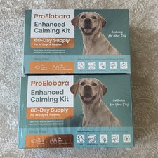 Set Of 2 Dog Calming Plug-In Diffuser Kit Refills Sealed Stress Support
