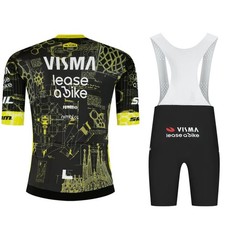 2026 Visma Herren Team Radtrikot Trägerhose Cycling Bib Shorts Trikot Trägerhose